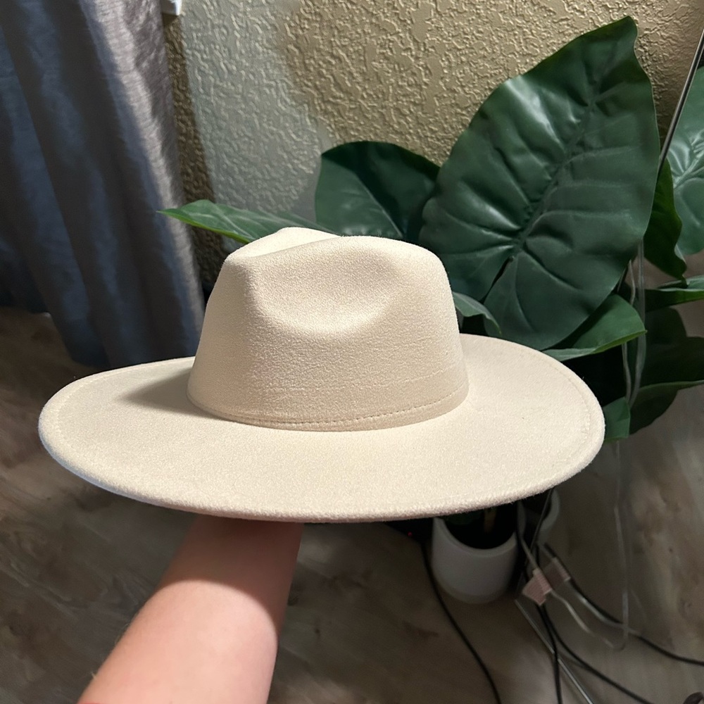 Indiana Fedora Hat from Princess Polly in the color Beige